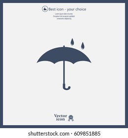 Umbrella - packing symbol