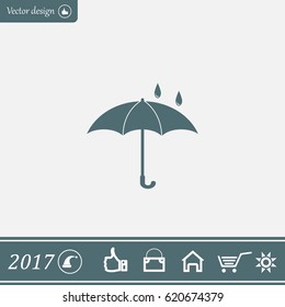 Umbrella - packing symbol