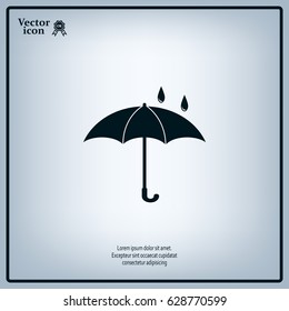 Umbrella - packing symbol
