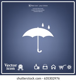 Umbrella - packing symbol