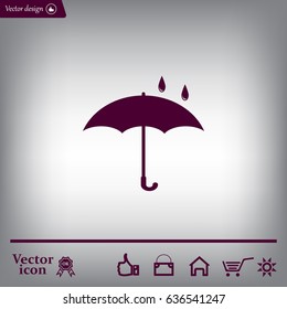 Umbrella - packing symbol