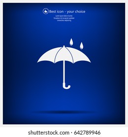 Umbrella - packing symbol