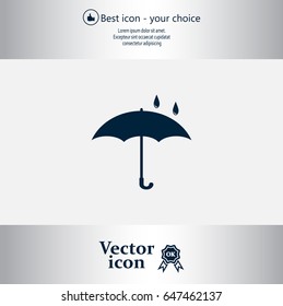Umbrella - packing symbol