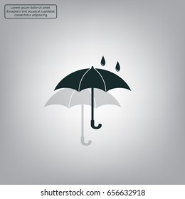 Umbrella - packing symbol