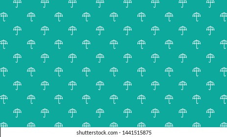 Umbrella pattern wallpaper. Umbrella symbol. 