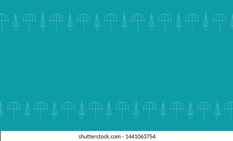 Umbrella pattern wallpaper. Umbrella symbol. wallpaper. free space for text. copy space.
