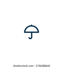 Umbrella - Pictograph | Line Icon