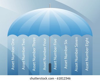 Umbrella Presentation Background