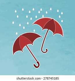 Umbrella protection from rain