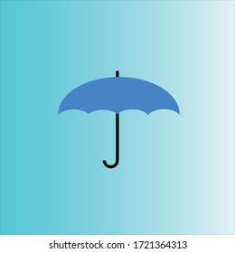 An Umbrella for protection from the rain made in vector