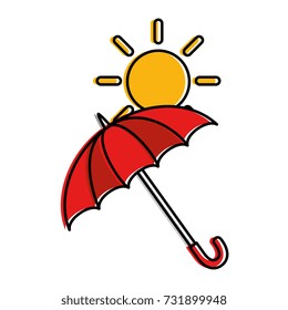 umbrella protective with sun