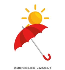 umbrella protective with sun