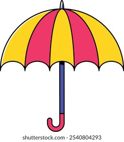 Umbrella Protector of Rain Illustration