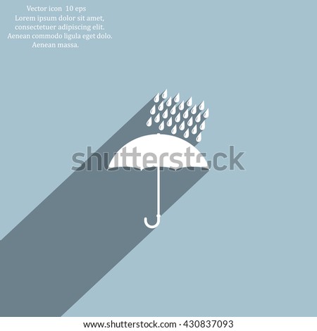 Similar – person with umbrella on rainy day