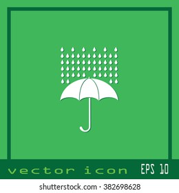 umbrella rain icon