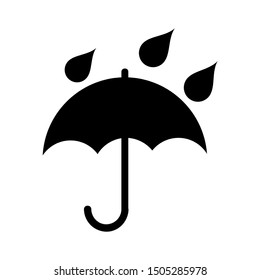 umbrella rain icon - From forecast, Climate and Meteorology icons, widget icons