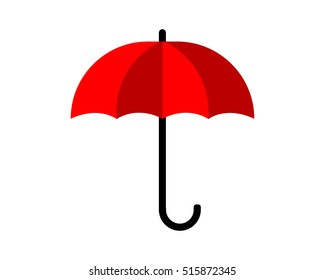 umbrella rain image vector icon logo symbol
