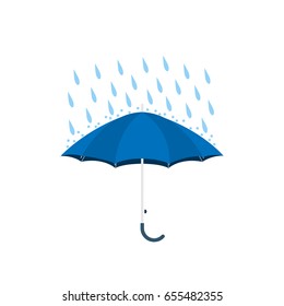 umbrella rain symbol vector