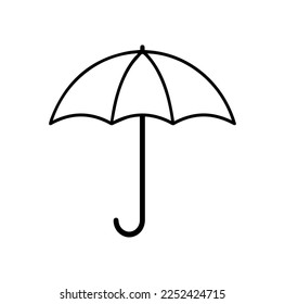 umbrella for the rain,rain drop icon vector isolated on background