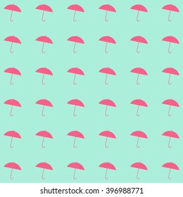 Umbrella Seamless Background Vector EPS10, Great for any use.