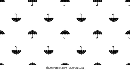 umbrella seamless pattern rain isolated doodle cartoon tile wallpaper repeat background illustration design