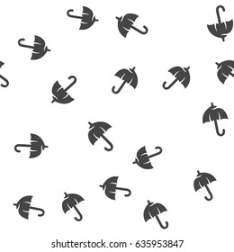 Umbrella seamless pattern. Vector illustration for backgrounds