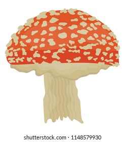
Umbrella shaped tree like vegetable is making graphic for mushroom 
