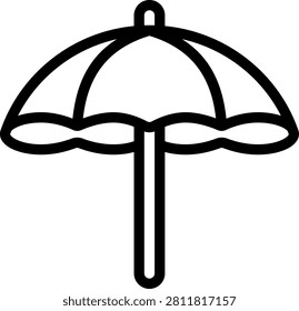 Umbrella shielding pilgrims during hajj