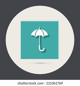 umbrella sign.