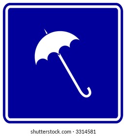 umbrella sign