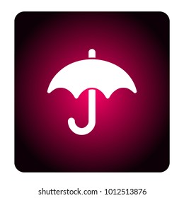 umbrella sign icon