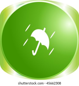 umbrella sign icon button
