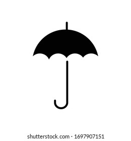 Umbrella sign. Open umbrella sign