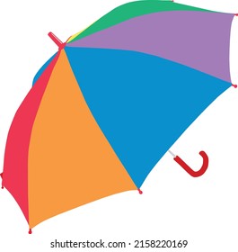 Umbrella Silhouette SVG Vector Clipart