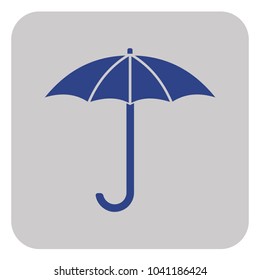 Umbrella sketch icon for web, mobile and infographics