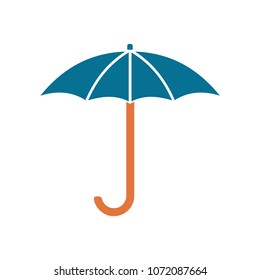 Umbrella sketch icon for web, mobile and infographics