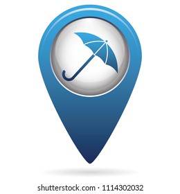 Umbrella sketch icon for web, mobile and infographics
