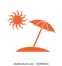 Umbrella sketch icon for web, mobile and infographics