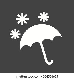 Umbrella with Snow