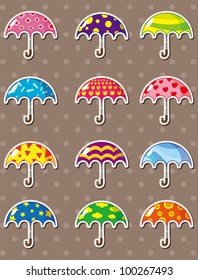 umbrella stickers
