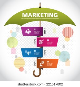 plantilla de estrategia general diseño gráfico de información moderna, para plantillas de negocio, marketing, plantillas creativas y vectores gráficos