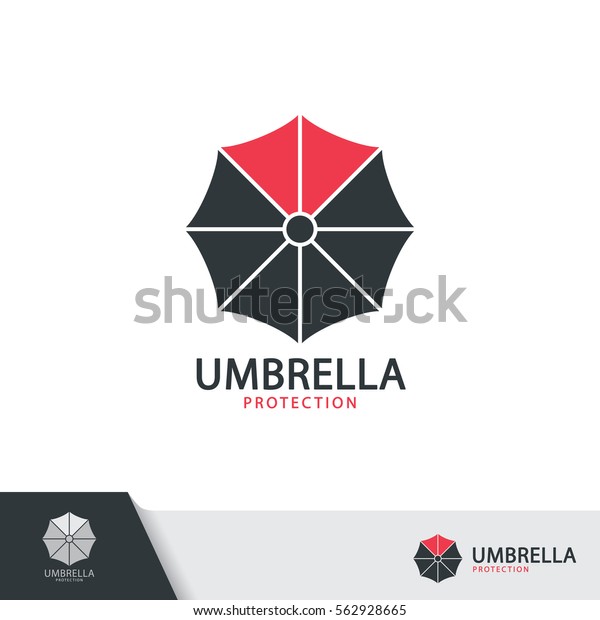 Umbrella Symbol Icon Design Isolated On Stock Vector (Royalty Free