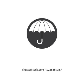 Umbrella symbol illustration