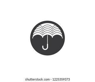 Umbrella symbol illustration
