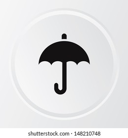 Umbrella symbol,vector