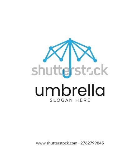 Umbrella Tech Logo for Digital Network Security