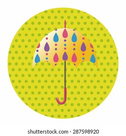 Umbrella theme elements vector,eps