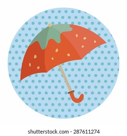 Umbrella theme elements vector,eps