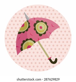 Umbrella theme elements vector,eps