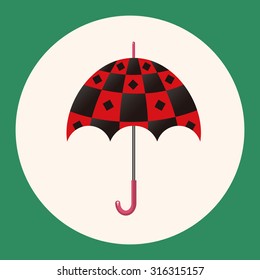 Umbrella theme elements vector,eps